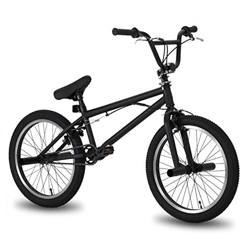 Bmx Bike Freestyle Bicicletta in acciaio da 20', doppia pinza freno Show Bike acrobatica, per ambiente urbano e pendolarismo da e per andare al lavoro