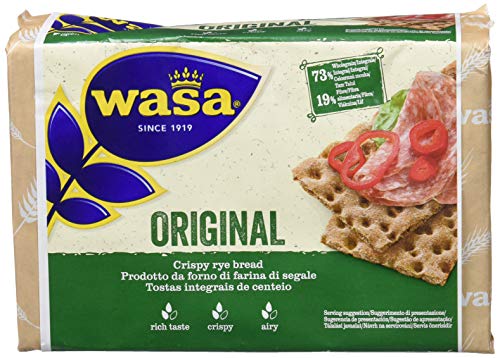 Wasa Original, Fette di Pane di Segale Croccante, 275g