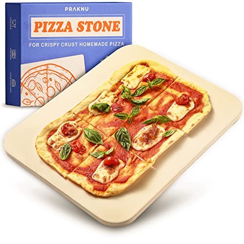 Pietra Refrattaria per Pizza da Forno Elettrico, Grill e Barbecue - Rettangolare 30x38 cm - Per un Impasto Croccante